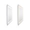 Cwi Lighting Abril Rectangle Matte White LED 30 in. Mirror 1232W30-36-A - alternate 5